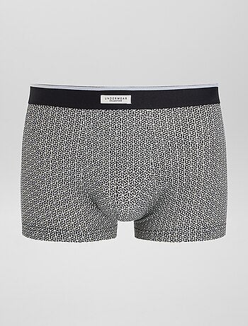 Lot de 3 boxers pour homme en maille fantaisie