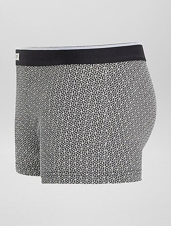 Lot de 3 boxers pour homme en maille fantaisie