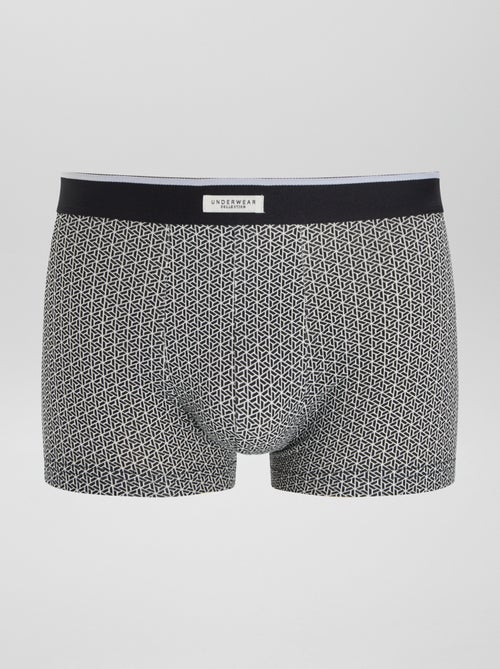 Lot de 3 boxers pour homme en maille fantaisie - Kiabi Lot de 3 boxers pour homme en maille fantaisie - Kiabi