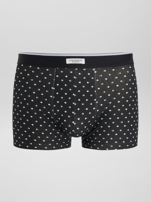 Lot de 3 boxers pour homme en maille fantaisie - Kiabi Lot de 3 boxers pour homme en maille fantaisie - Kiabi