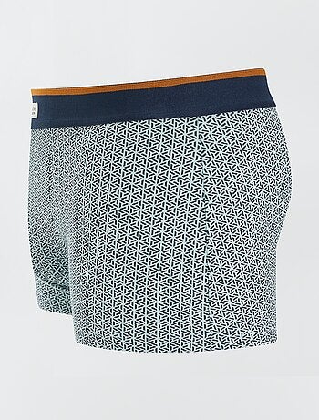 Lot de 3 boxers pour homme en maille fantaisie