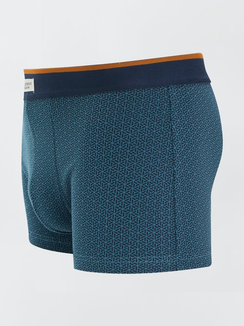 Lot de 3 boxers pour homme en maille fantaisie - Kiabi Lot de 3 boxers pour homme en maille fantaisie - Kiabi