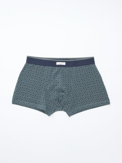 Lot de 3 boxers pour homme en maille fantaisie - Kiabi Lot de 3 boxers pour homme en maille fantaisie - Kiabi