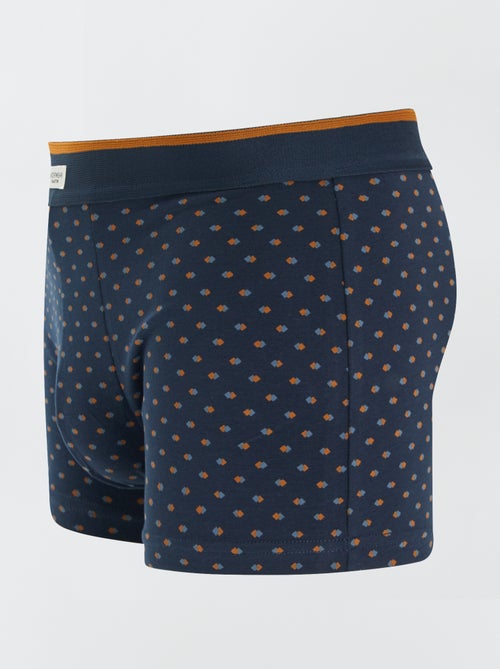 Lot de 3 boxers pour homme en maille fantaisie - Kiabi Lot de 3 boxers pour homme en maille fantaisie - Kiabi