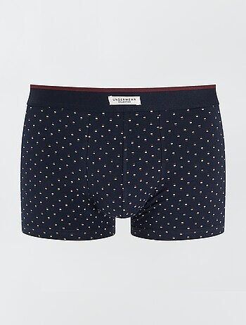 Lot de 3 boxers pour homme en maille fantaisie