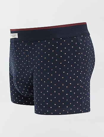 Lot de 3 boxers pour homme en maille fantaisie
