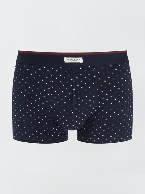 Lot de 3 boxers pour homme en maille fantaisie - Kiabi Lot de 3 boxers pour homme en maille fantaisie - Kiabi