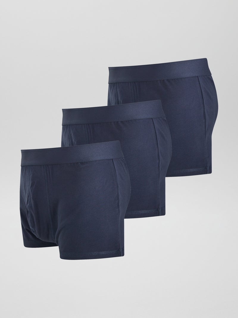 Lot de 3 boxers  size+ Marine - Kiabi