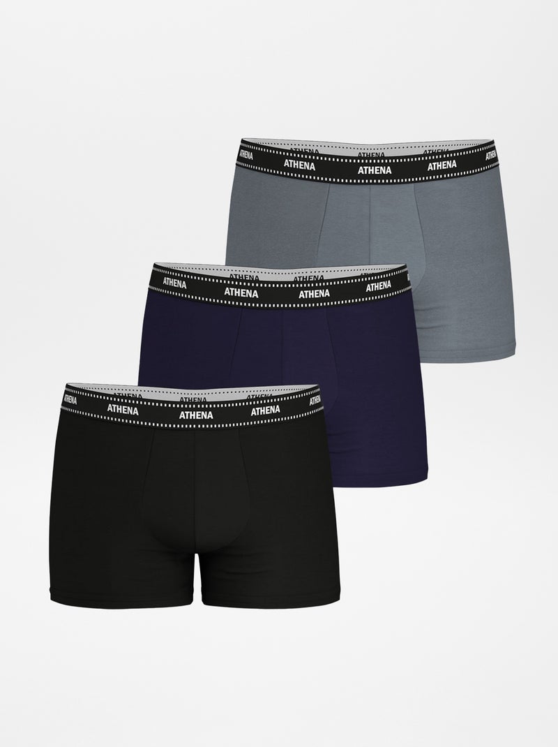 Slip Athena Eminence Lot De Slips Homme Coton Stretch Taille