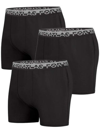 Lot de 3 Boxers Stretch Confort   - ATLAS FOR MEN