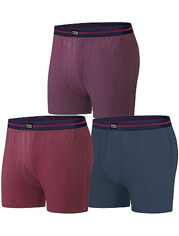 Lot de 3 boxers stretch confort - atlas for men