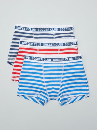 Lot de 3 boxers stretch