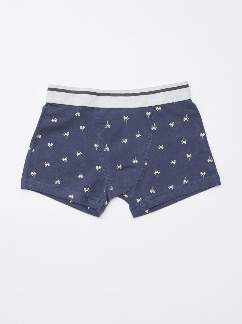 Lot de 3 boxers stretch Jaune - Kiabi