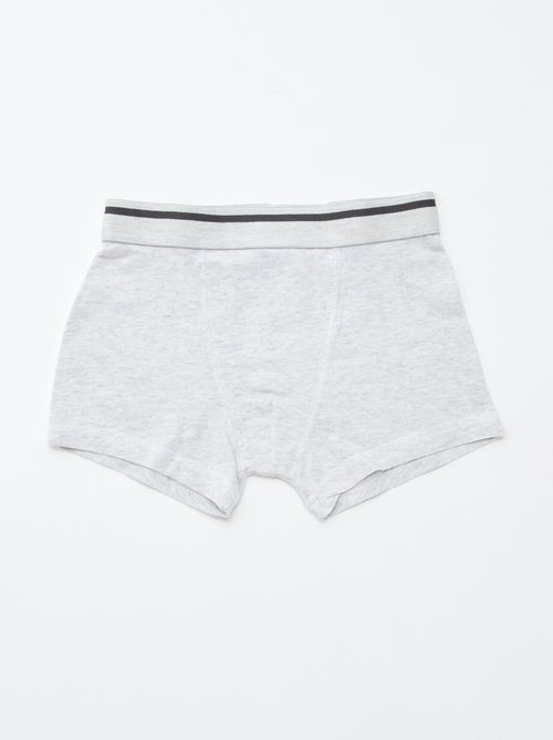Lot de 3 boxers stretch - Kiabi