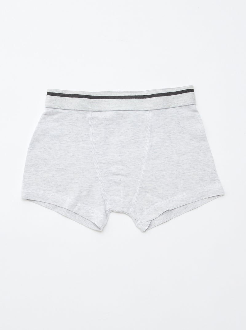 Lot de 3 boxers stretch Jaune - Kiabi