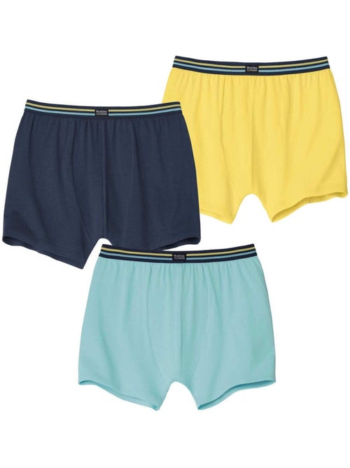 Lot de 3 boxers stretch unis - atlas for men - Kiabi Lot de 3 boxers stretch unis - atlas for men - Kiabi