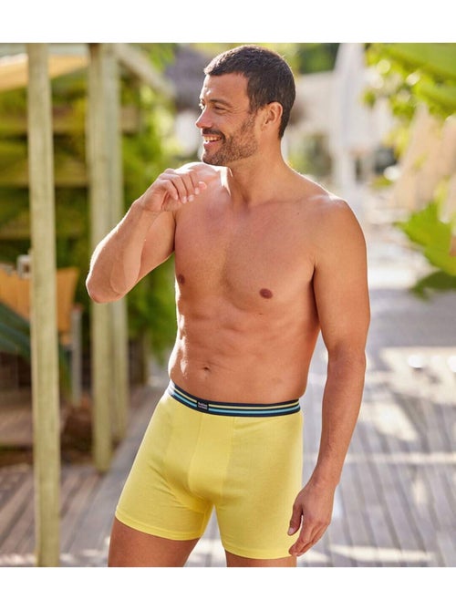Lot de 3 boxers stretch unis - atlas for men - Kiabi Lot de 3 boxers stretch unis - atlas for men - Kiabi