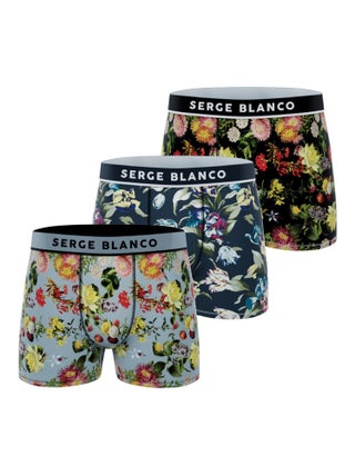 Lot de 3 boxers subl homme Serge Blanco