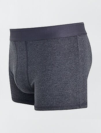 Lot de 3 boxers unis