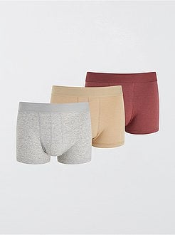 Lot De 6 Boxers Homme à Boutons - Caleçon Classique En Coton, Tailles S à XXL