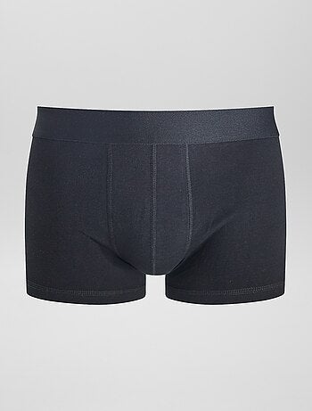 Lot de 3 boxers unis