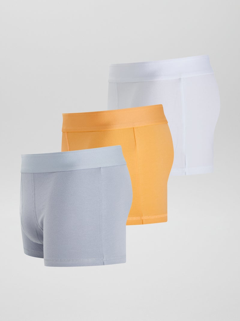 Calvin Klein Heren Katoen Stretch Drie Pak Boxer Trunks Zwart/Zwart/Zwart