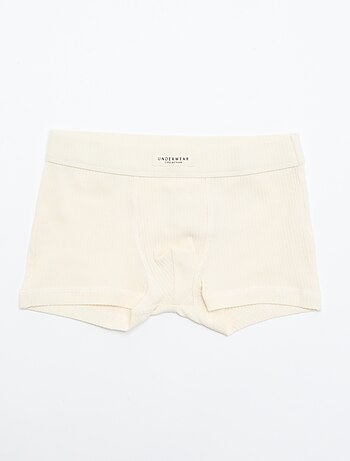 Lot de 3 boxers unis