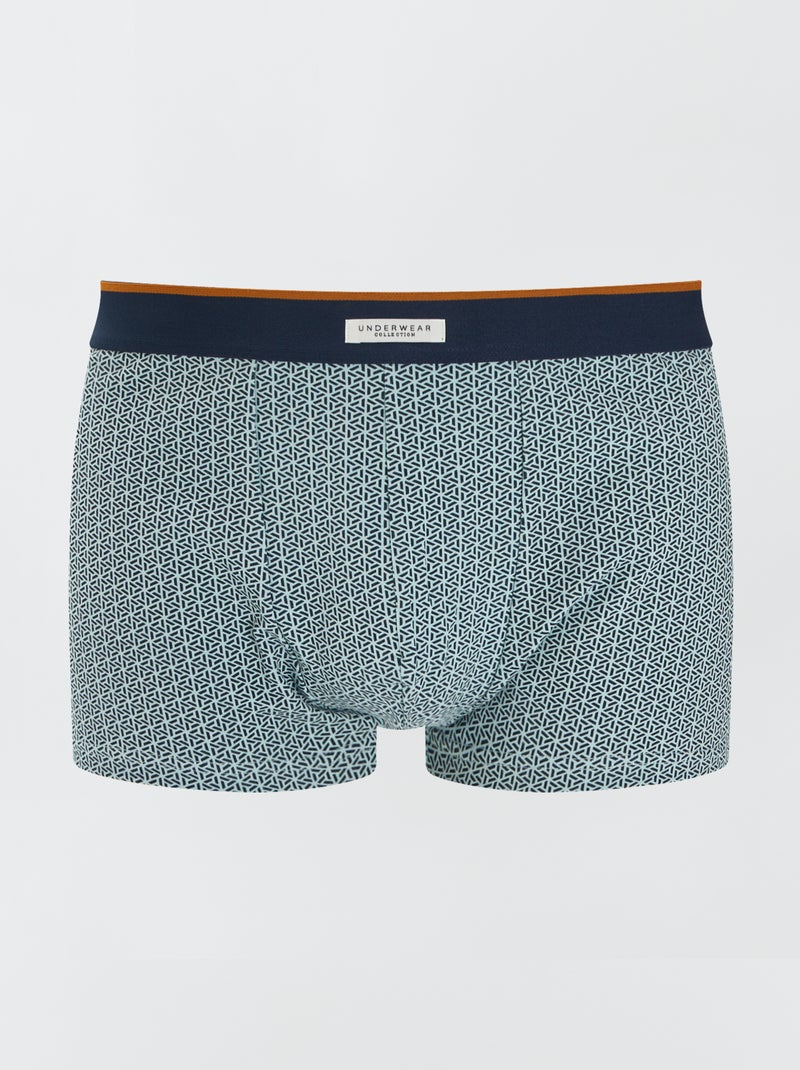 Lot de 3 boxers Vert - Kiabi