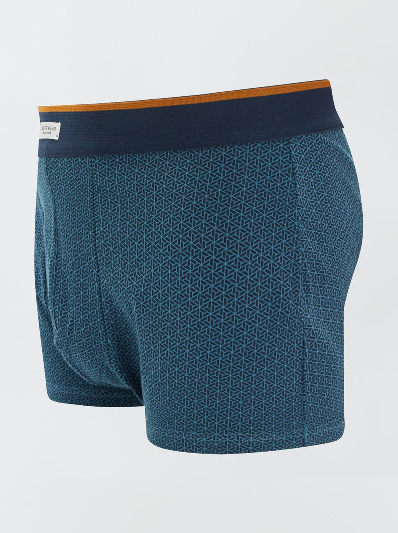 Lot de 3 boxers Vert - Kiabi