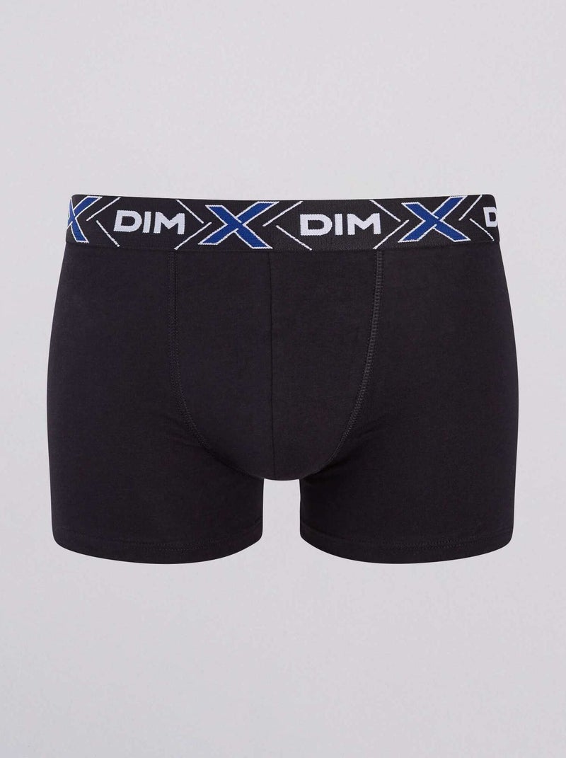 Lot de 3 boxers X temp classique 'DIM' noir - Kiabi