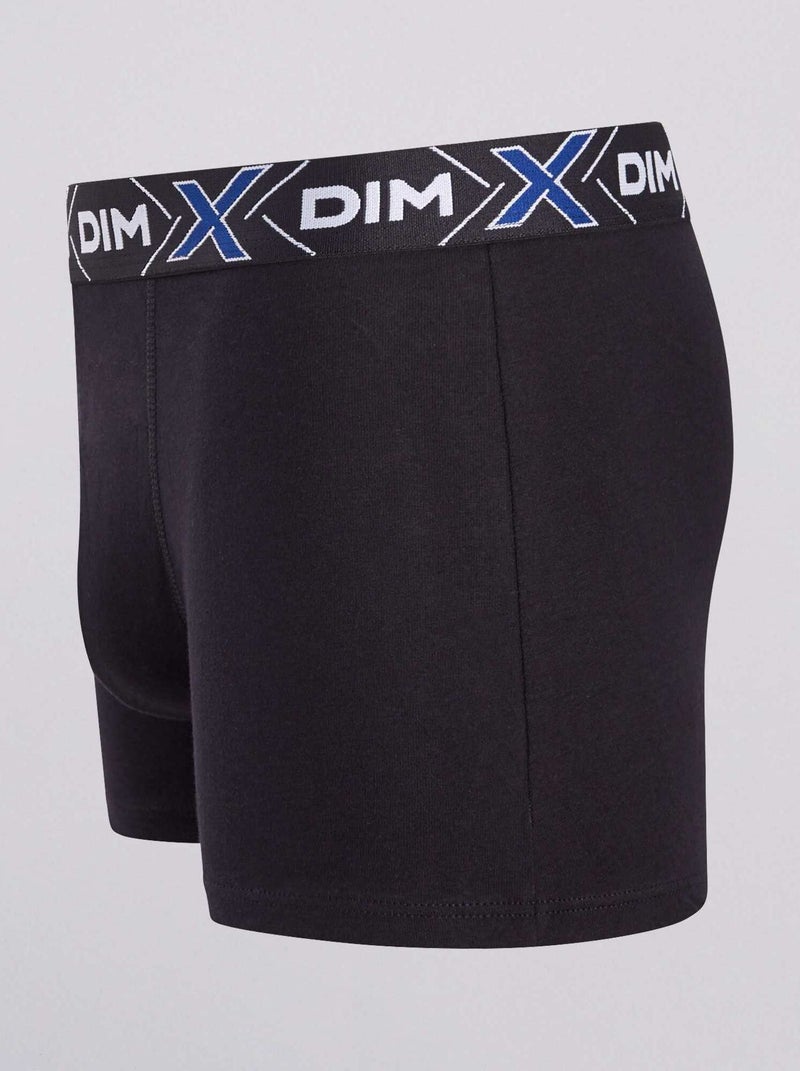Lot de 3 boxers X temp classique 'DIM' noir - Kiabi