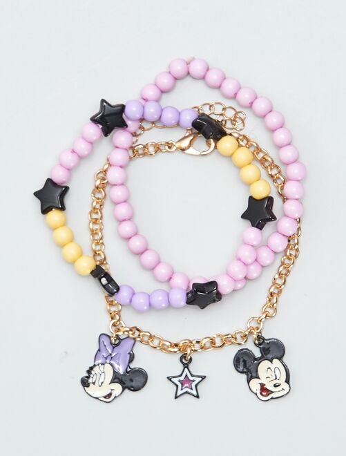 Lot de 3 bracelets 'Minnie' 'Disney' - Kiabi