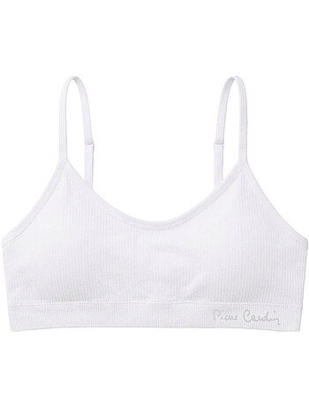 Lot de 3 brassières femme en polyamide unie modèle fitness pierre cardin
