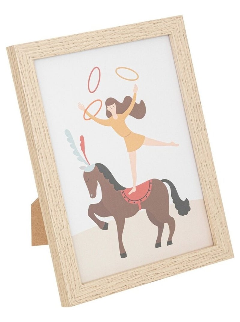 Lot de 3 cadres déco Circus Beige - Kiabi