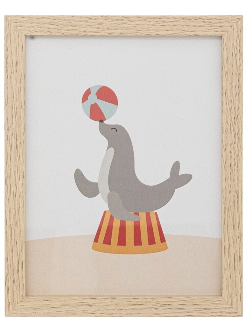 Lot de 3 cadres déco Circus Beige - Kiabi