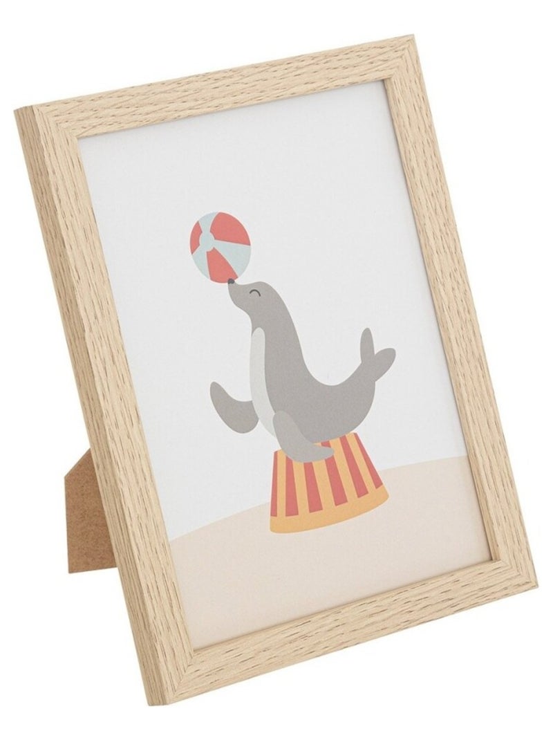 Lot de 3 cadres déco Circus Beige - Kiabi