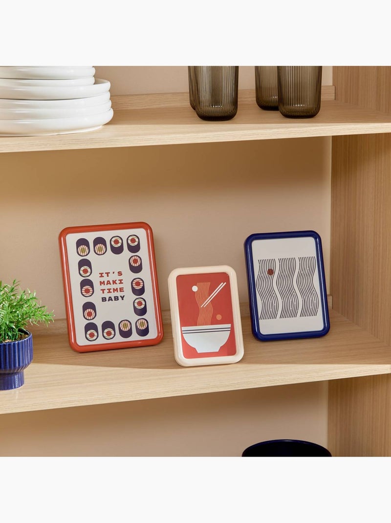 Lot de 3 cadres-photo rectangulaires NIPPO Multicolore - Kiabi