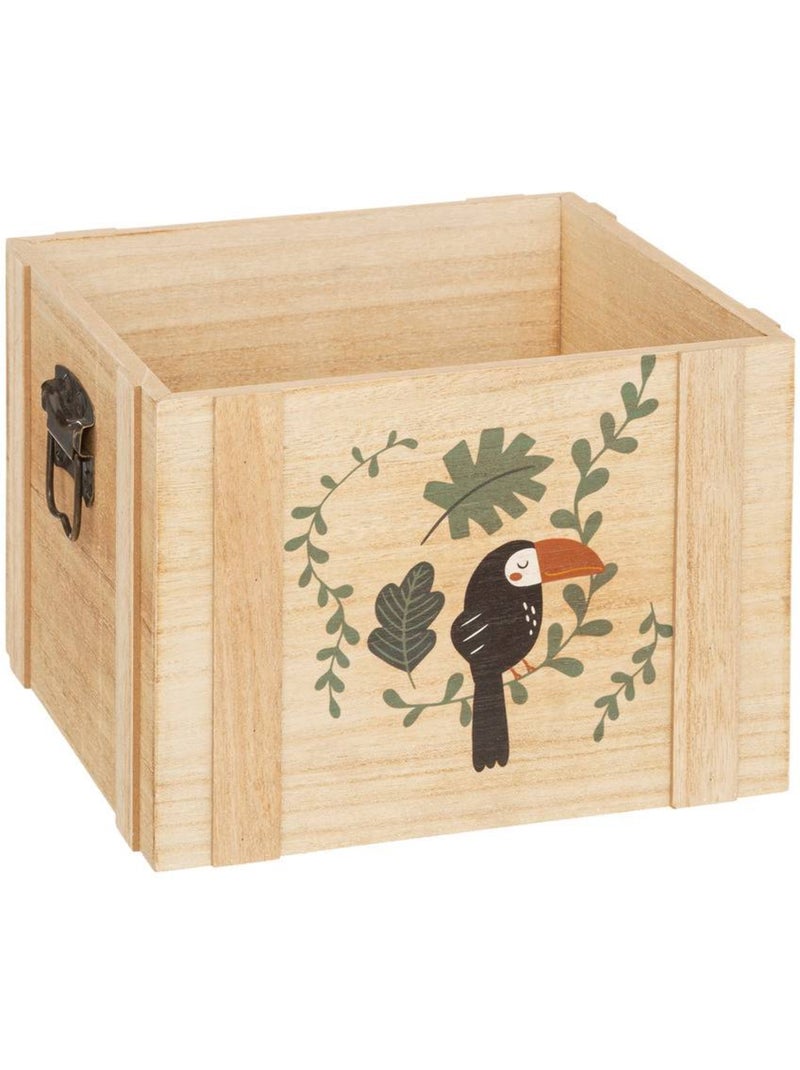 Lot de 3 cagettes de rangement enfant IREM Beige - Kiabi