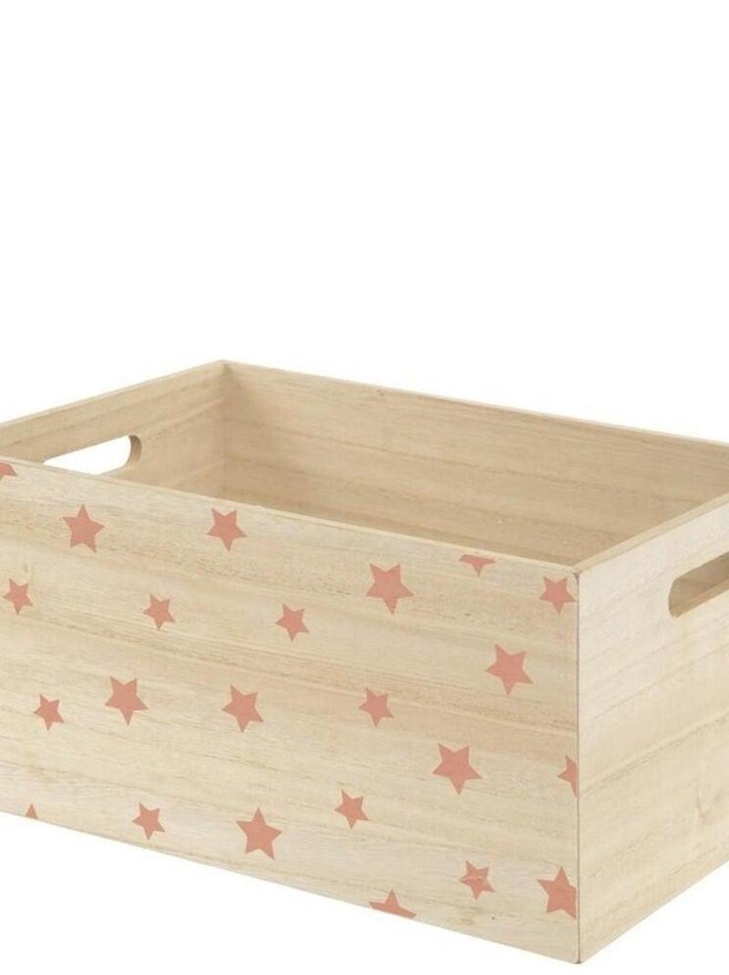 Lot de 3 cagettes étoile Beige - Kiabi