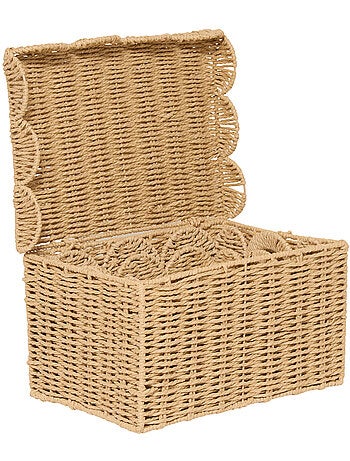 Lot de 3 cagettes rectangulaires en acier cyrielle