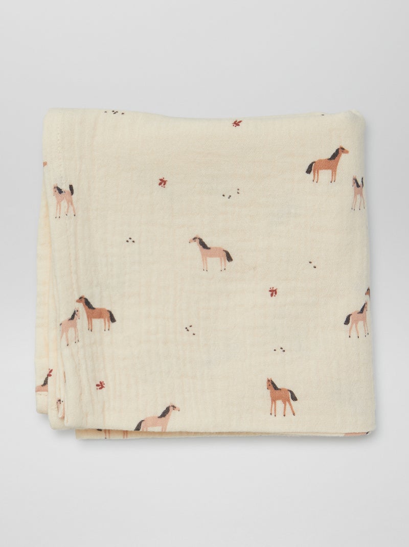 Lot de 3 changes imprimés Rose/beige - Kiabi