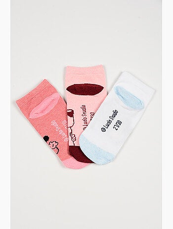 Lot de 3 chaussettes basses Bluey | Licence Officielle