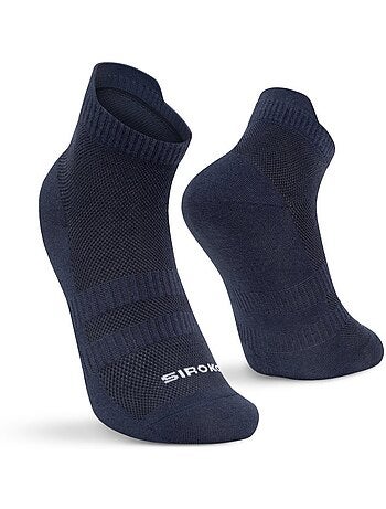 Lot de 3 chaussettes basses golf coton bio golf homme et femme torrey blues