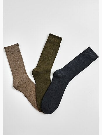 Lot de 3 Chaussettes chaudes - AFIBEL