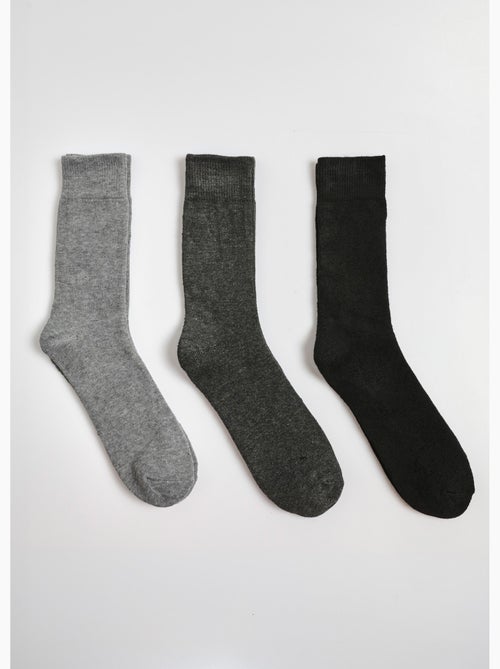 Lot de 3 Chaussettes chaudes - AFIBEL - Kiabi