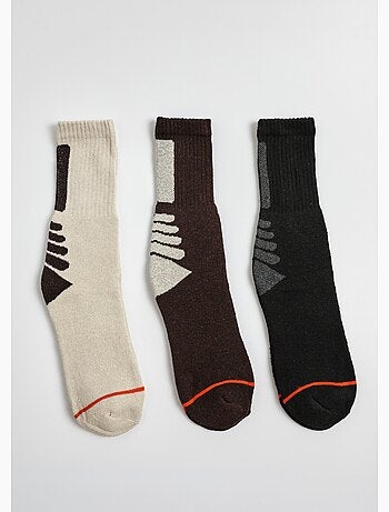 Lot de 3 Chaussettes confort de randonnée - AFIBEL