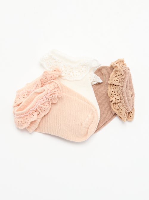 Lot de 3 chaussettes de cérémonie - Kiabi Lot de 3 chaussettes de cérémonie - Kiabi