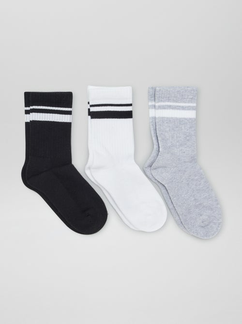 Lot de 3 chaussettes de sport - Kiabi