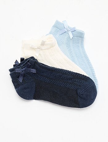 Lot de 3 chaussettes fantaisies