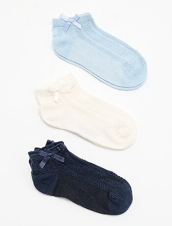 Lot de 3 chaussettes fantaisies